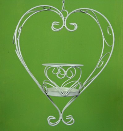 Blumenampel Herz, Blumentopfhalter