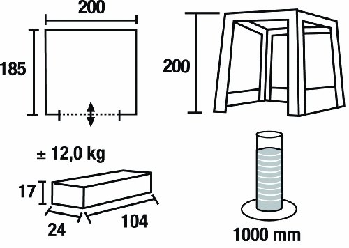 High Peak Tente multifonction 