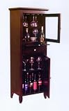 Espresso Wine Cabinet