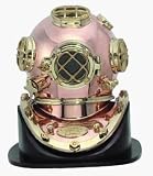 IST 18 Large US Navy Dive Helmet Replica w/ Base