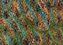 Batik Sarong - Green Goddess Symbols, Heavyweight Rayon
