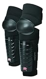 Pro-Tec Nasty BMX KneeShin Guard (Black, Junior)