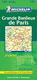 Michelin France Outskirts of Paris Map No. 101 (Michelin Maps)