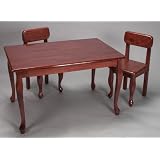 Gift Mark Queen Anne Rectangle Children Table,... by Gift Mark