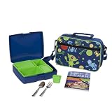 Laptop Lunch B630 Bento System 2.0, Blue/Lime Alien