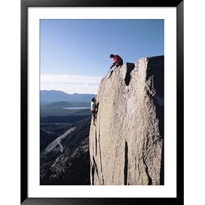 Above Emerald Bay, Lake Tahoe, California, USA Framed Art Poster Print, 39x49
