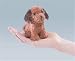 Mini Dog Finger Puppet