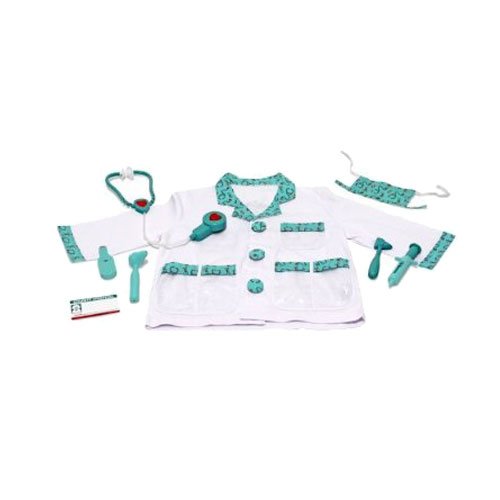 Melissa Doug Doctor Costume Deluxe Role Play Set Melissa Doug Doctor Costume Deluxe Role Play Set