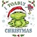 Toadly Love Christmas Adult T-Shirt