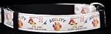 Agility Clean Fun Medium Designer Ribbon Dog Collar