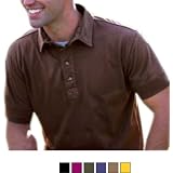 Men's Jersey Polo, (A-1938) at Authentic Pigment
