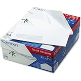 Columbian #10 Business Envelopes, Left Window, 4.12 x 9.5 Inch, 500 Per Box, White (CO170)
