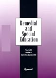 Remedial and Special Education