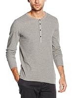 Boss Orange Camiseta Manga Larga (Gris)