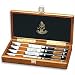 Meridian Elite Serrated Steak Set in Wood Box