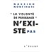 "La Volont� de puissance" n'existe pas