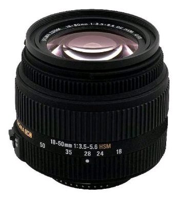 Sigma 18-50mm f/3.5-5.6 DC HSM Lens for Nikon D90, D80, D70, D60, D50, D40, D40X, D700, D300, D200, & D3 Digital SLR's