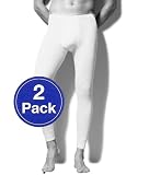 Produkt-Bild: Schiesser 2 St&uuml;ck ( Doppelpack ) Herren Unterhose Hose Lang Doppelripp Wei&szlig;