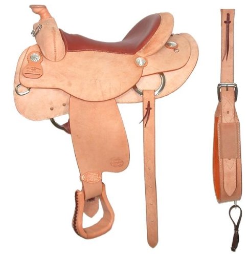 REINMANS Wind & Withers C.C. Trainer with Flank Cinch - Natural - 16