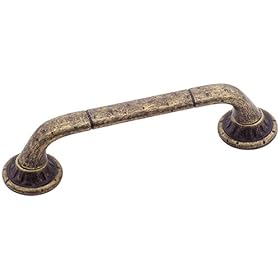 Amerock Ambrosia Euro Stone Pulls 4-pk.- Weathered Bronze by Amerock
