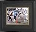 Vince Young Autographed/Hand Signed Tennessee Titans 16x20 Photo Custom Framed B&W TD RUN