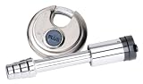 Brinks 3050-021-3T  Ball Mount Lock Kit, Dog Bone and Discus Lock, Stainless Steel, 1/2''-5/8''