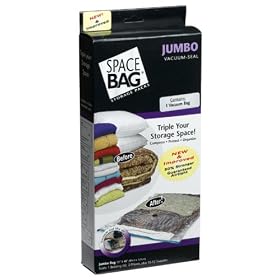 ITW Space Bag BRS-5400ZG Vacuum-Seal Storage Bag, Jumbo