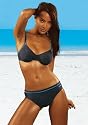 HIS Bügel Bikini grau