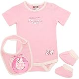  : Chase Authentics Jeff Gordon Creeper, Bib & Bootie Set Infant (6-24 months)