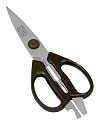 Chicago Cutlery Walnut Tradition Kitchen Scissors, Brown