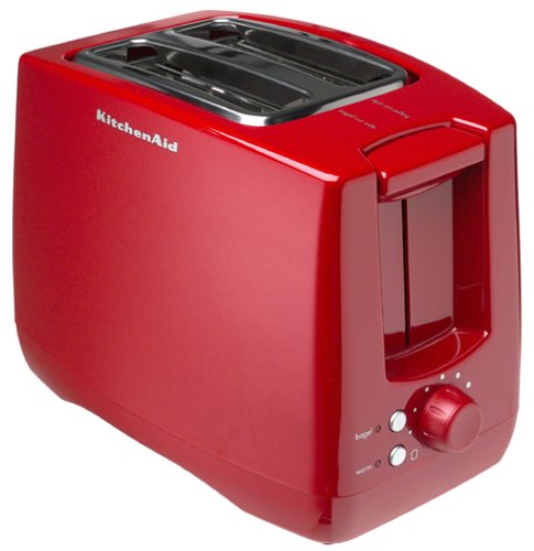 KitchenAid KTT340ER 2-Slice, Two-Slot  Toaster with Bagel and Warm Functions, Empire Red
