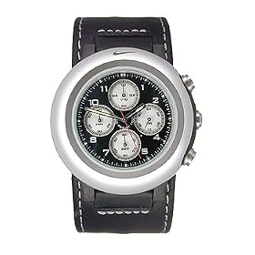 Click here to buy Nike Mens Oregon Series Chrono Leather Watch #A0032-025 by Nike.