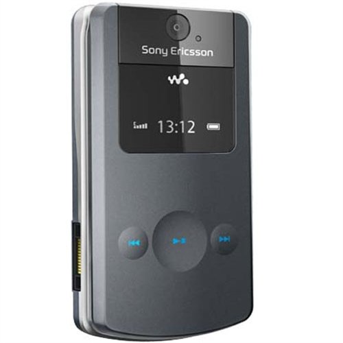 Sony Ericsson W518a Walkman Cellular Phone for AT&T Wireless Network - Good Condition with No Contract (Dark Gray) Product Image