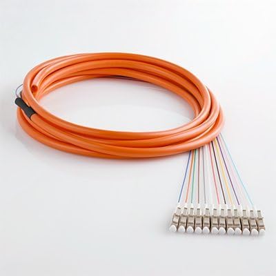 12F Fiber Optic Pigtail MM50 LC/UPC 3M