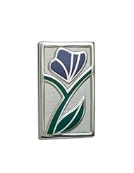 Sterling Silver Madeleines Simplicity American Quilt Necklace Pendant. Made in USA.