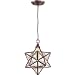 Royce Lighting RLPE10231CB Marrakech Outdoor Pendant, Corinthian Bronze