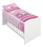 CTI - 039532 - Hello Kitty - Amarena - Parure de lit bébé - Housse de couette 100 x 135 + taie d'oreiller 40 x 60 cm