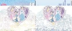 Disney Princess 3D 16-month 2010 Wall Calendar