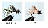 Caddis Emerger Size: 16; Color: Tan