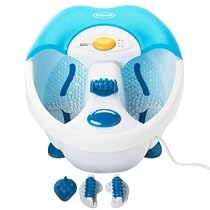 Dr. Scholl's DR6624 Toe-Touch Foot Spa with Bubbles and Massage