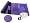 Select Basic Purple Yoga Kit with Sticky Mat, Blocks, Strap & Mat Bag -