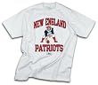 New England Patriots NFL Mens T-shirt, White