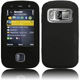 NOKIA N86 8MP 8 GB SILICON SKIN CASE COVER - BLACK
