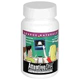Source Naturals Attentive DHA, 100 mg, Kid Caps, 60 softgels (Pack of 2)