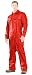 Benchmark Flame Resistant Feather Weight Coverall, Durable, 100% FR cotton, HRC 1, Red, 2XL (Pack of 1)