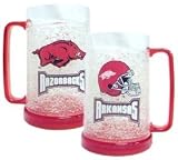Arkansas Razorbacks Crystal Freezer Mug - B0008GLW26