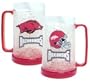 Arkansas Razorbacks Crystal Freezer Mug