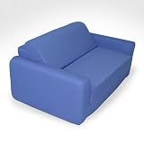 Children’s Studio Chair Sleeper  Twin 38″, Royal Blue