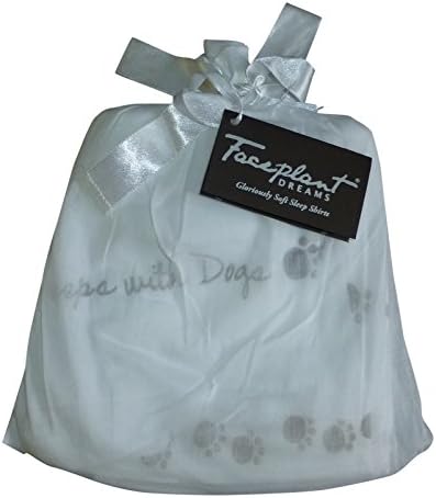 Faceplant Sleepshirt - Sleeps With Dogs Medium