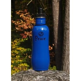AffirmWater 32oz Stainless Steel I am...PEACE Water Bottle 41SBUwhHlIL. SL500 AA280 AffirmWater 32oz Stainless Steel I am...PEACE Water Bottle